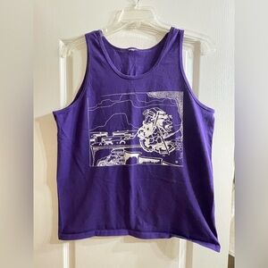 Havasupai - Keep on trekking havasupai switchbacks purple tank Men’s Large